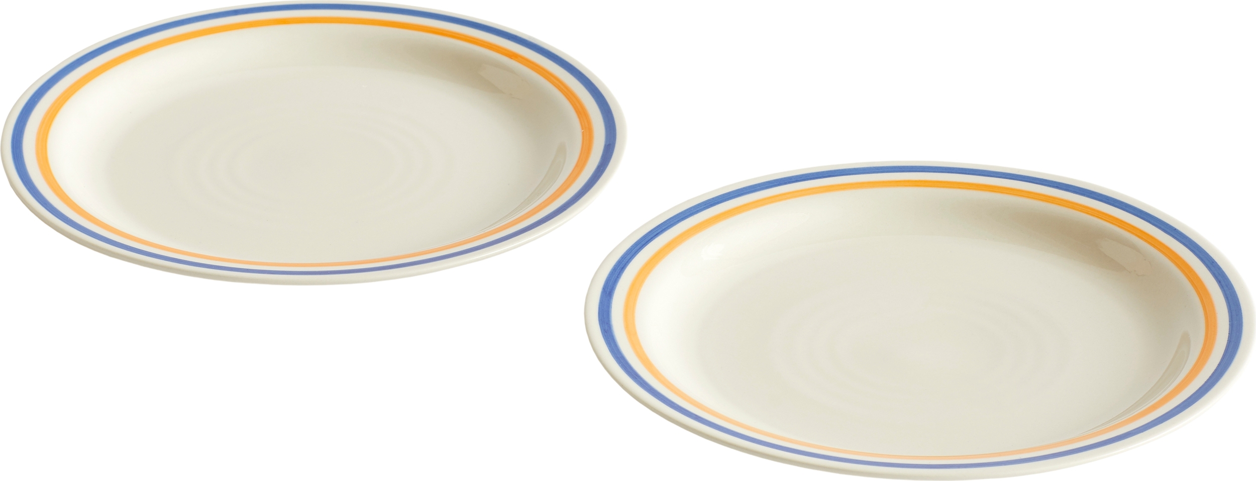 Sobremesa Mittagsteller 24,5 cm gelb-blau 2 St.