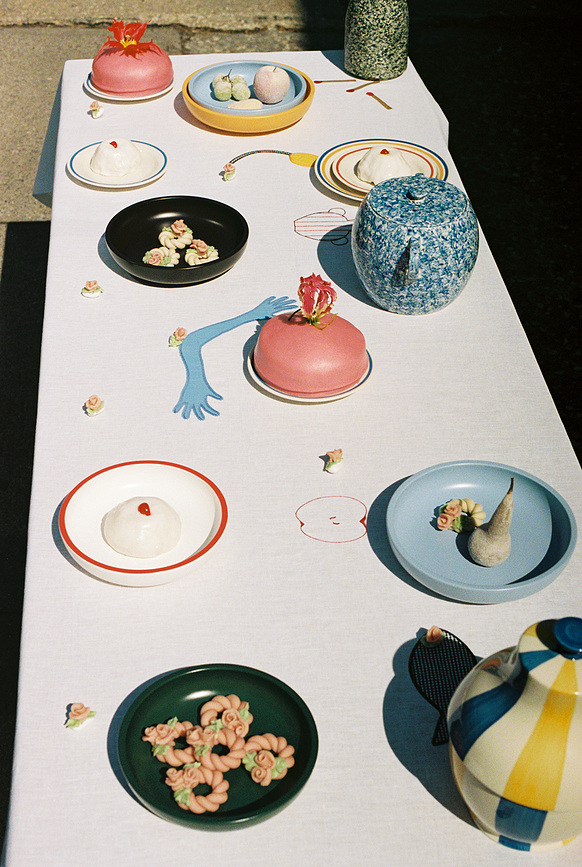 Sobremesa Μπολ Σερβιρίσματος, 20 cm, λευκό-κόκκινο