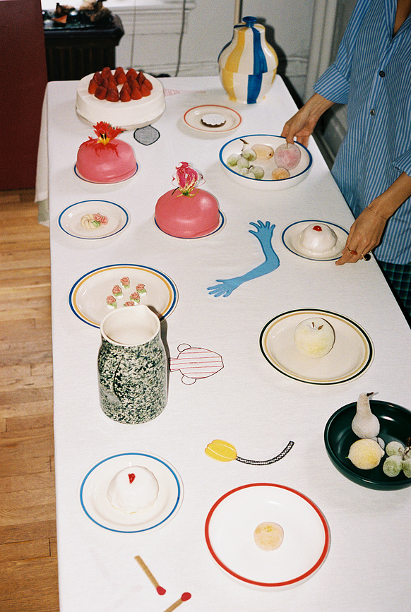 Sobremesa Prt, 140 x 300 cm, bel