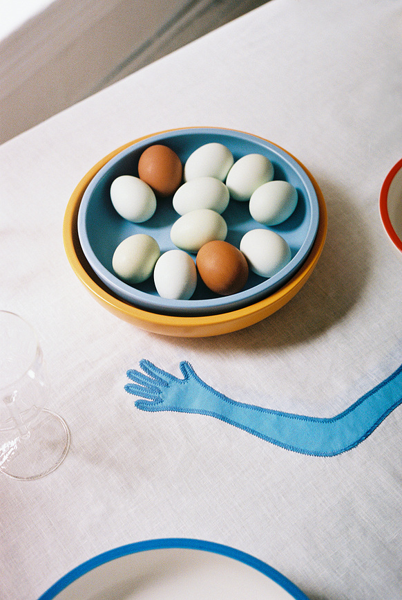 Sobremesa Saladier 23 cm, bleu clair