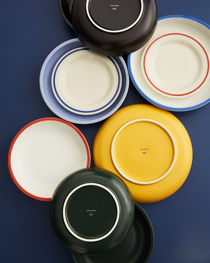 Sobremesa Zdjela za posluživanje 25 cm bijelo-plava