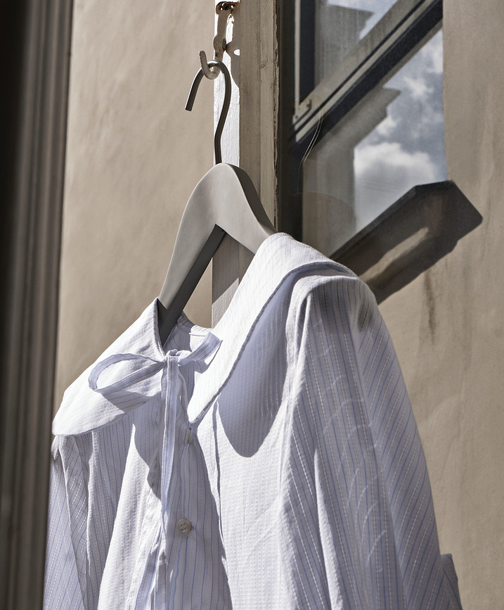 Soft Coat Wide Cintres, noirs, Lot de 4