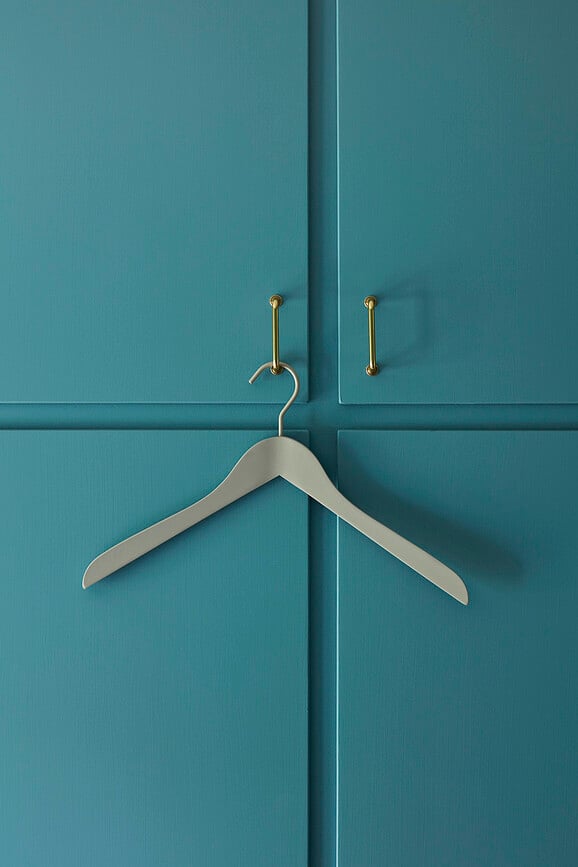 Soft Coat Wide Vješalice crne 4 kom.