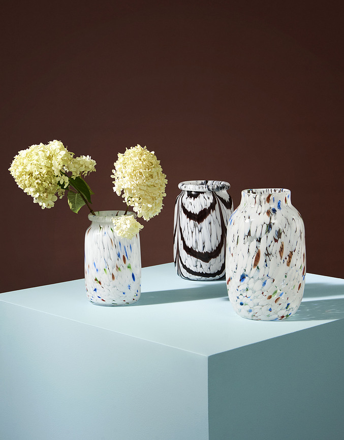 Splash Βάζο, 22,5 εκ., μπλε