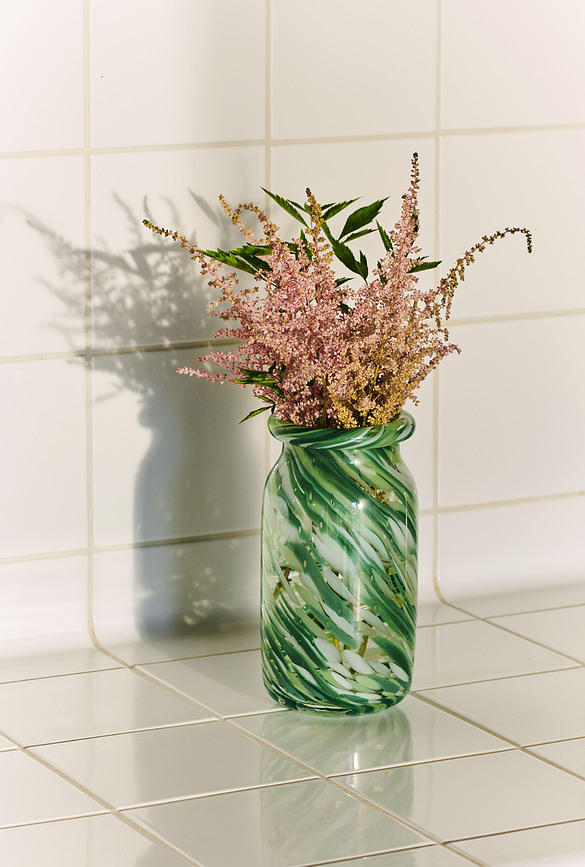 Splash Vase 20,5 cm, vert