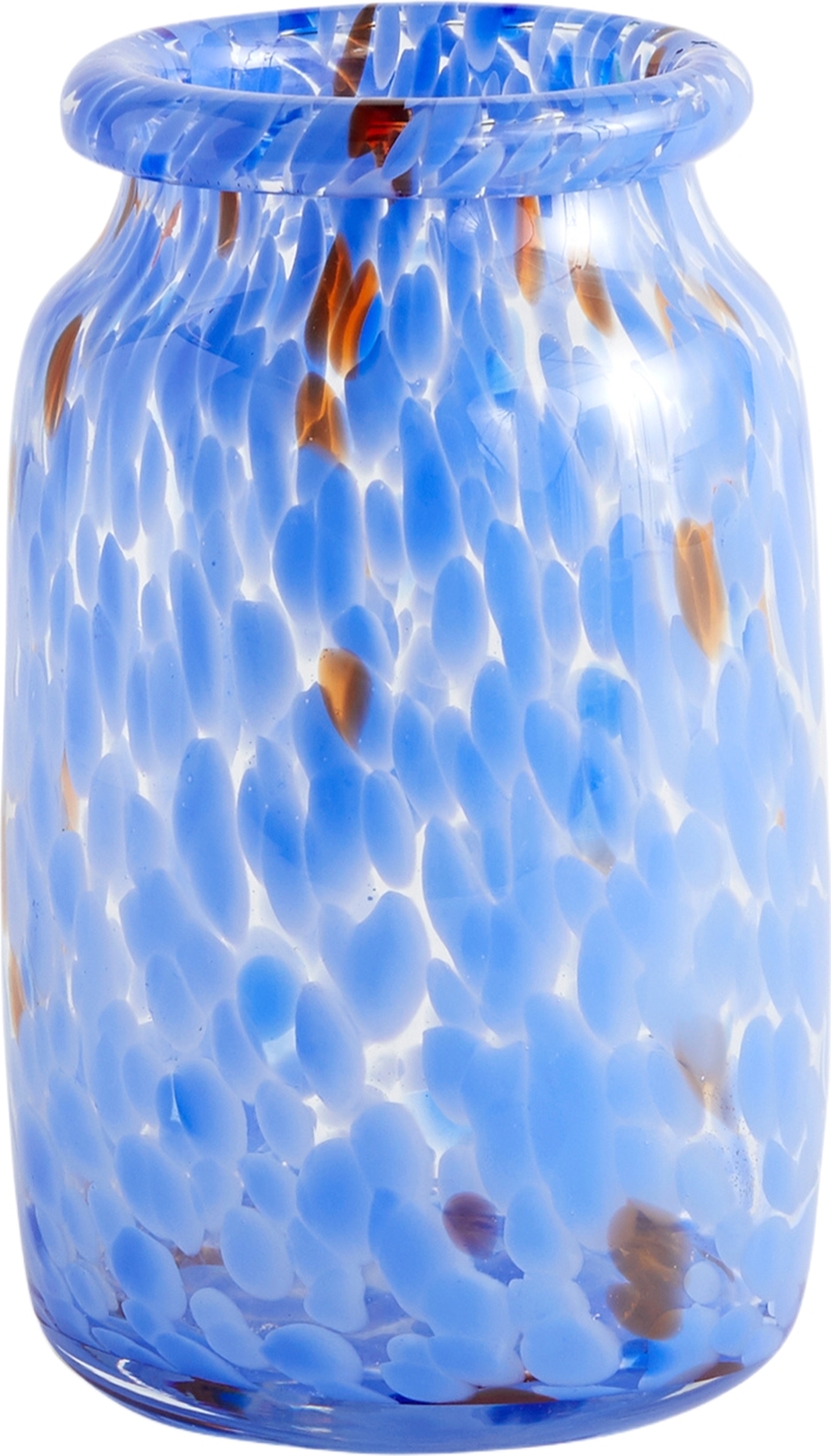 Splash Vase 22,5 cm blau
