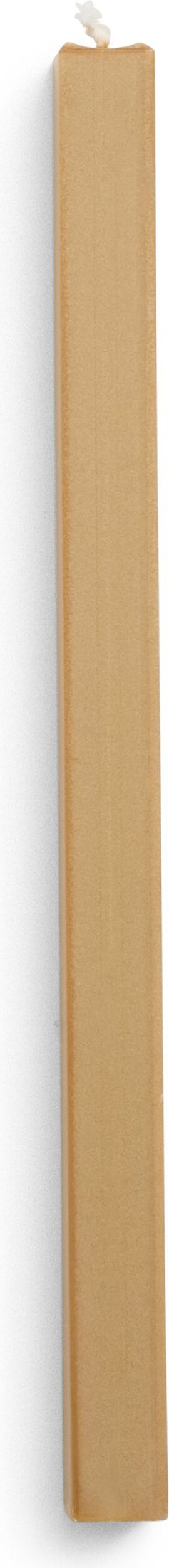 Square Kerze, Toffee-Braun