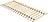 Standard Bed Slats Bettgestelle 80 x 160 cm 2 St.