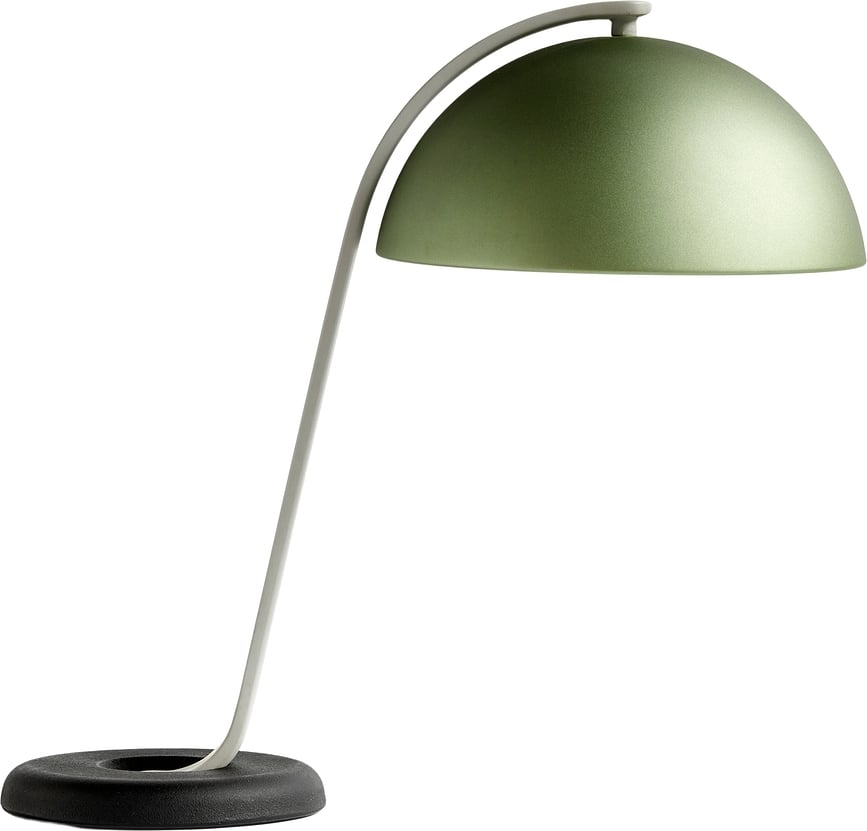 Stolná lampa Cloche zelená