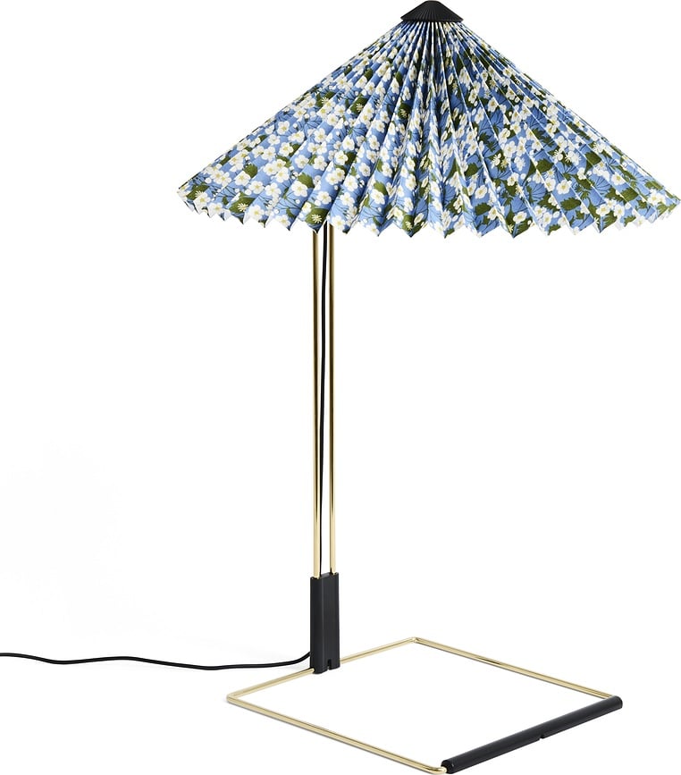 Stolná lampa Liberty Matin Mitsi leštená mosadz 38 cm