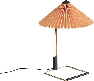 Stolná lampa Matin leštená mosadz 30 cm