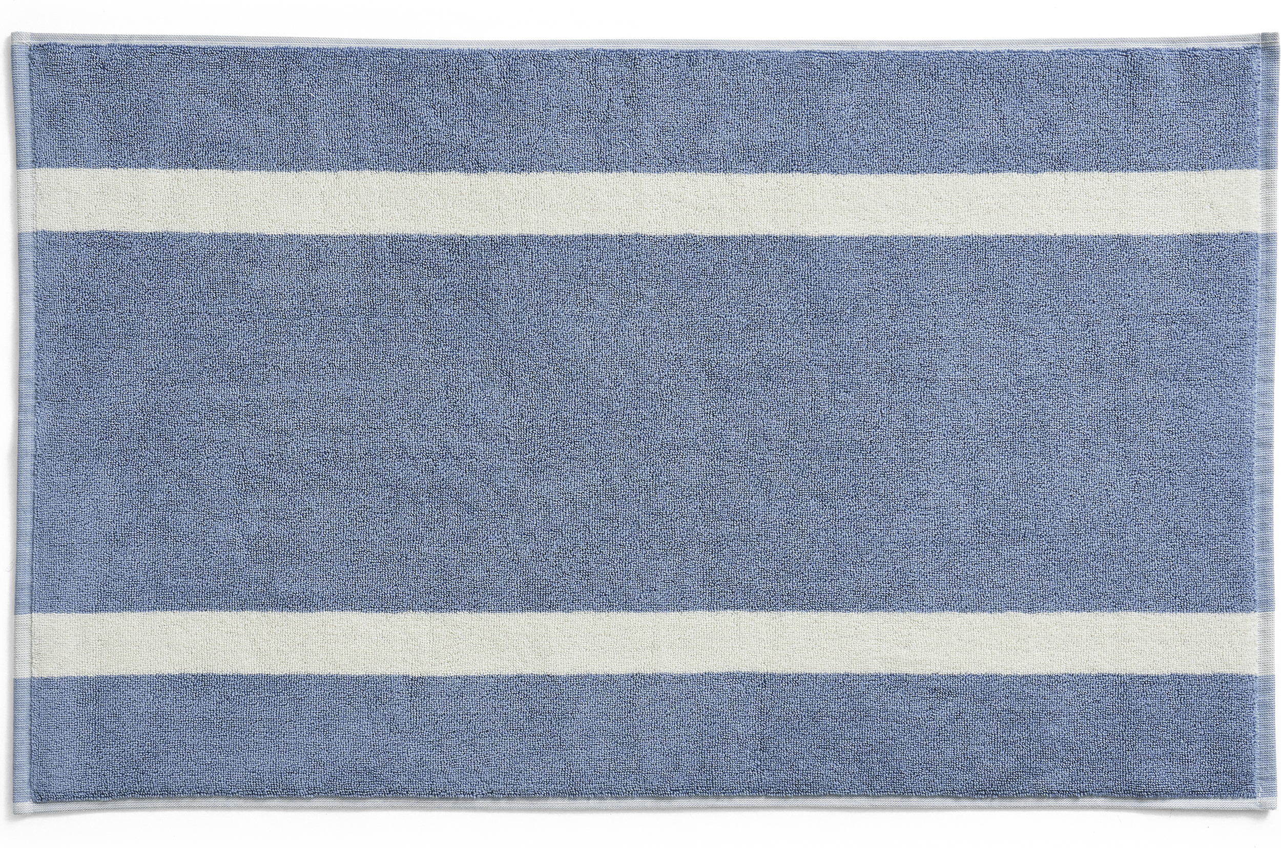 Stripe Badematte gestreift 50 x 80 cm, blau