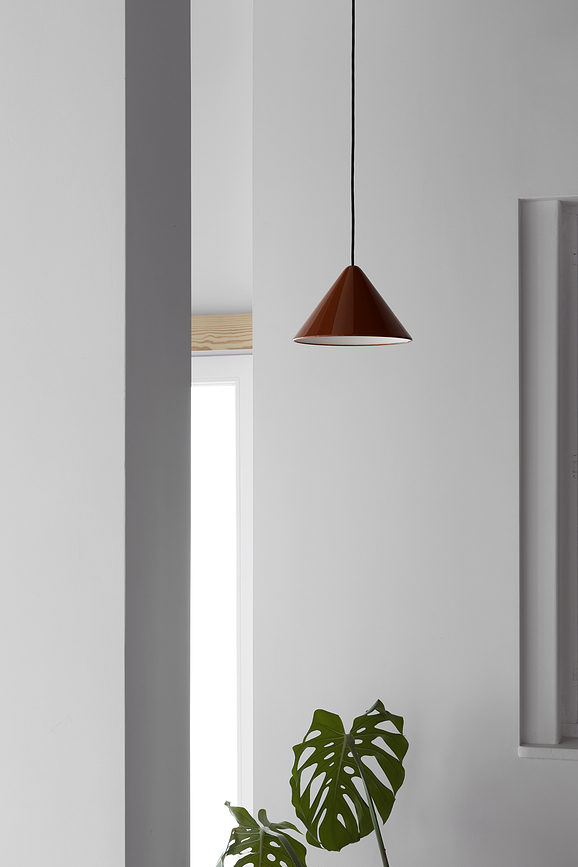 Suspension Compass 43 cm, argentée