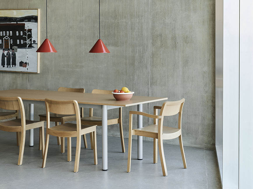 Suspension Compass 43 cm, argentée