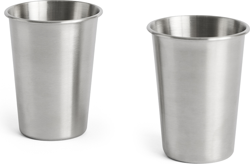Tasses en acier Outdoor Market, lot de 2