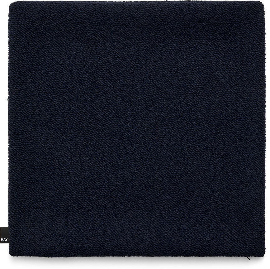 Texture Housse de Coussin 50 x 50 cm, noire