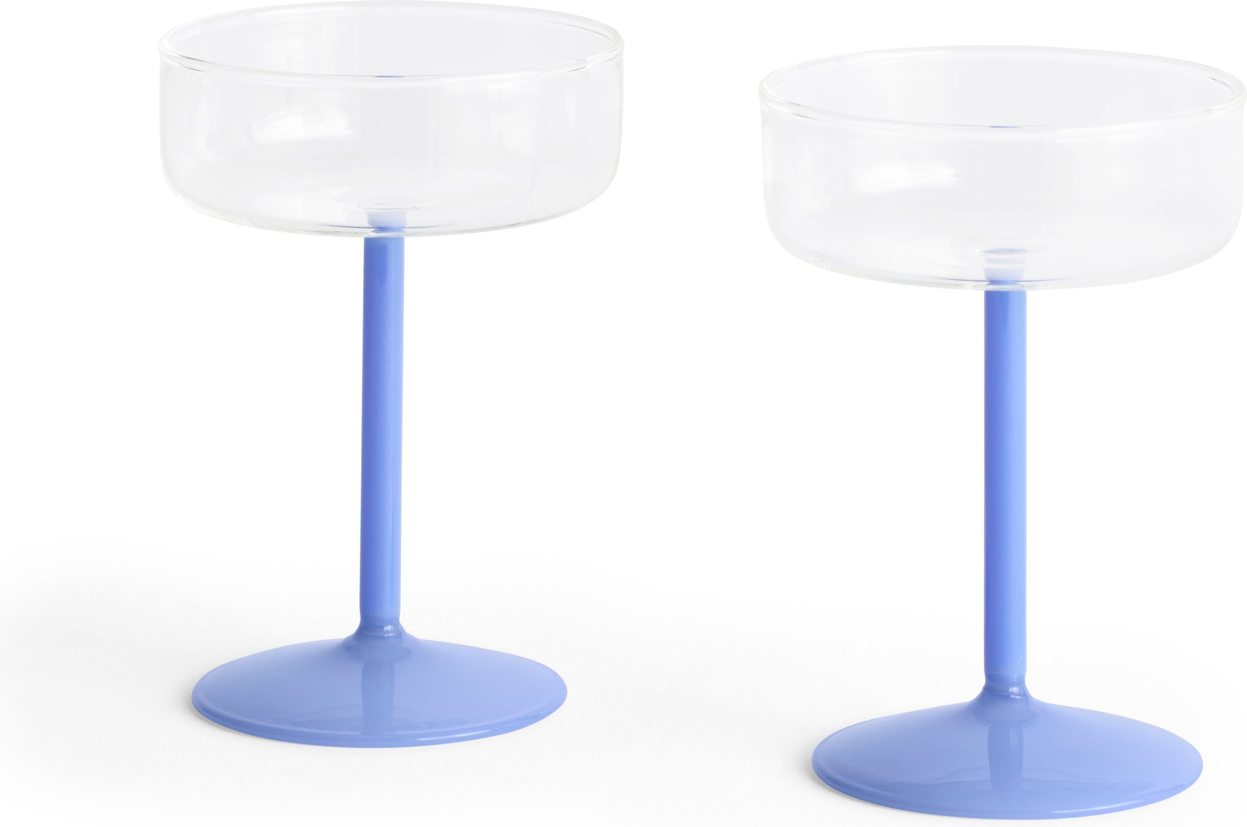 Tint Cocktailgläser, blau, 2 St.