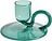Tiny Curved Candle Holder for classic candle, sea