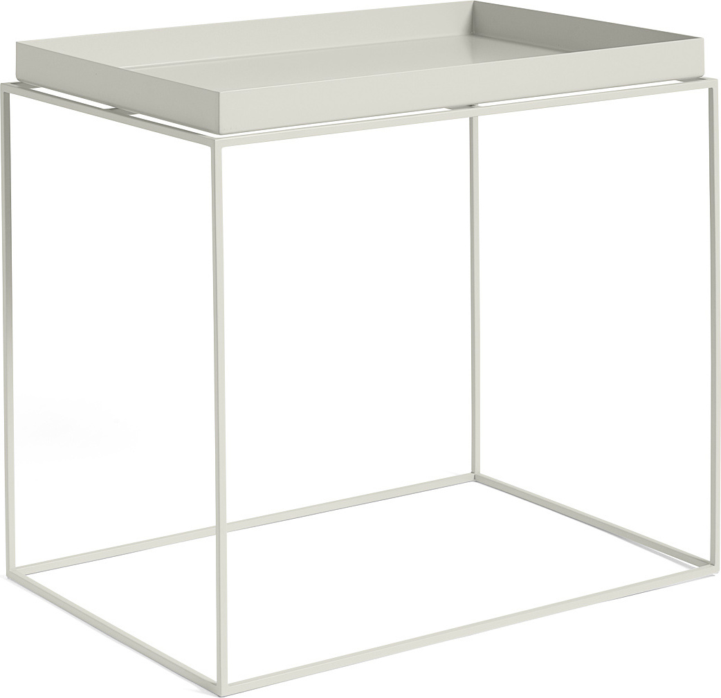 Tray Table Beistelltisch L grau