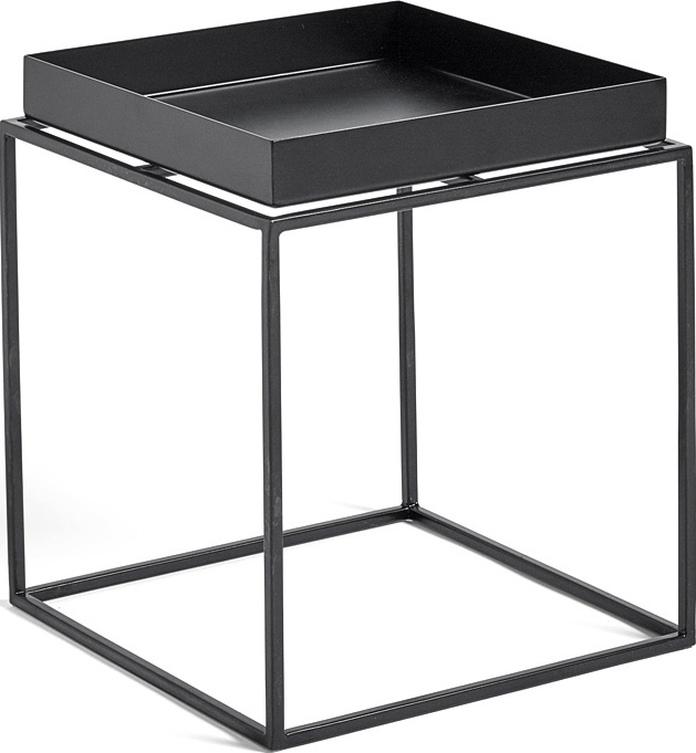 Tray Table Beistelltisch S schwarz
