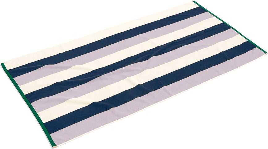 Trio Ručnik 90 x 170 cm plavo-bež-ljubičasti