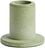 Tube Classic candle holder S off green