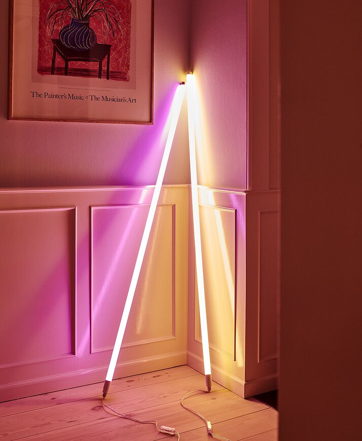 Tube Néon LED 150 cm, rose