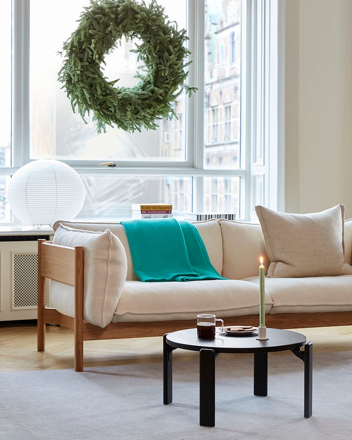 Tube S Svijećnjak za klasičnu svijeću keramički krem