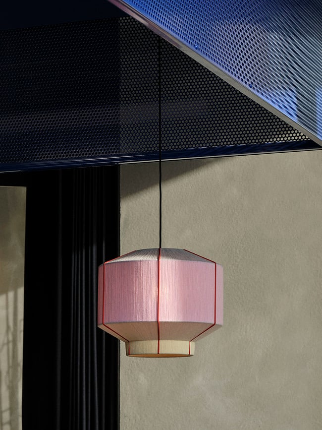 Pantalla Bonbon 380, gris, rosa y amarillo