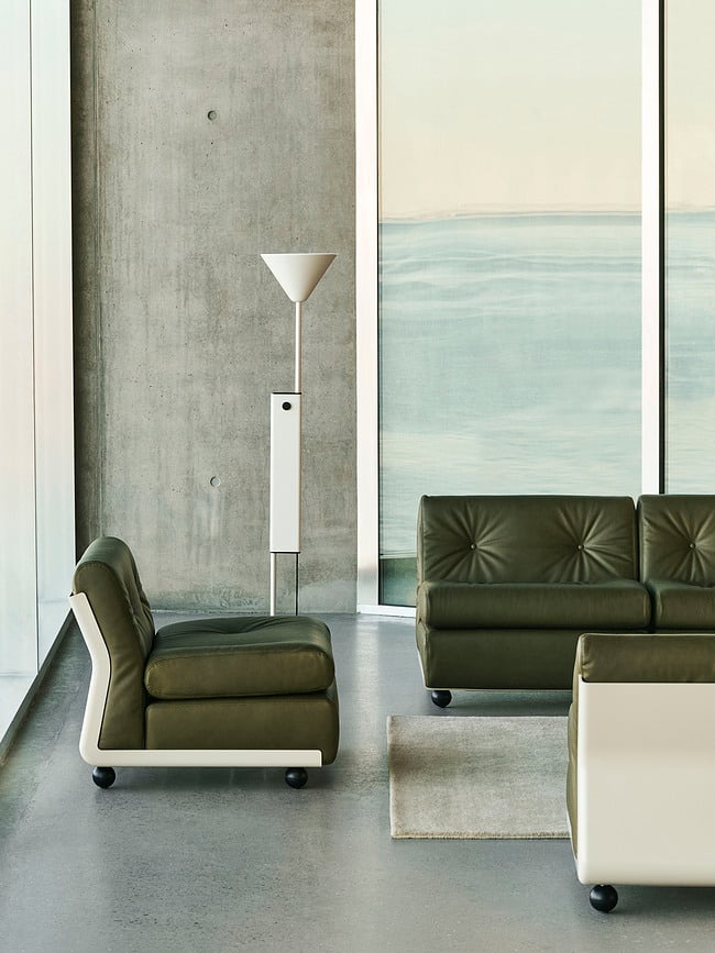 Twist Φωτιστικό δαπέδου ρυθμιζόμενο, 200 cm, μπεζ