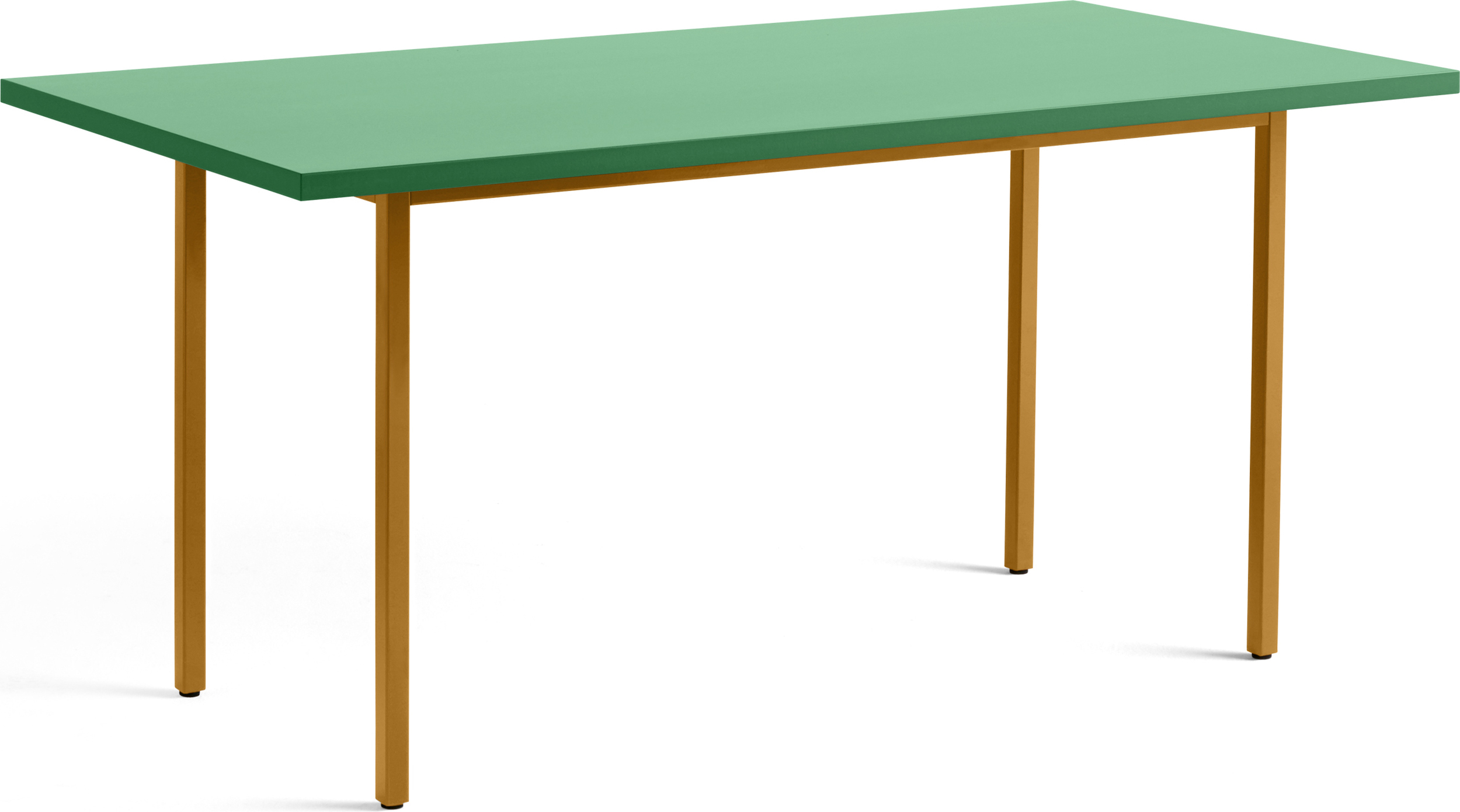 Two-Colour Tisch 160 x 82 cm, grün-orange