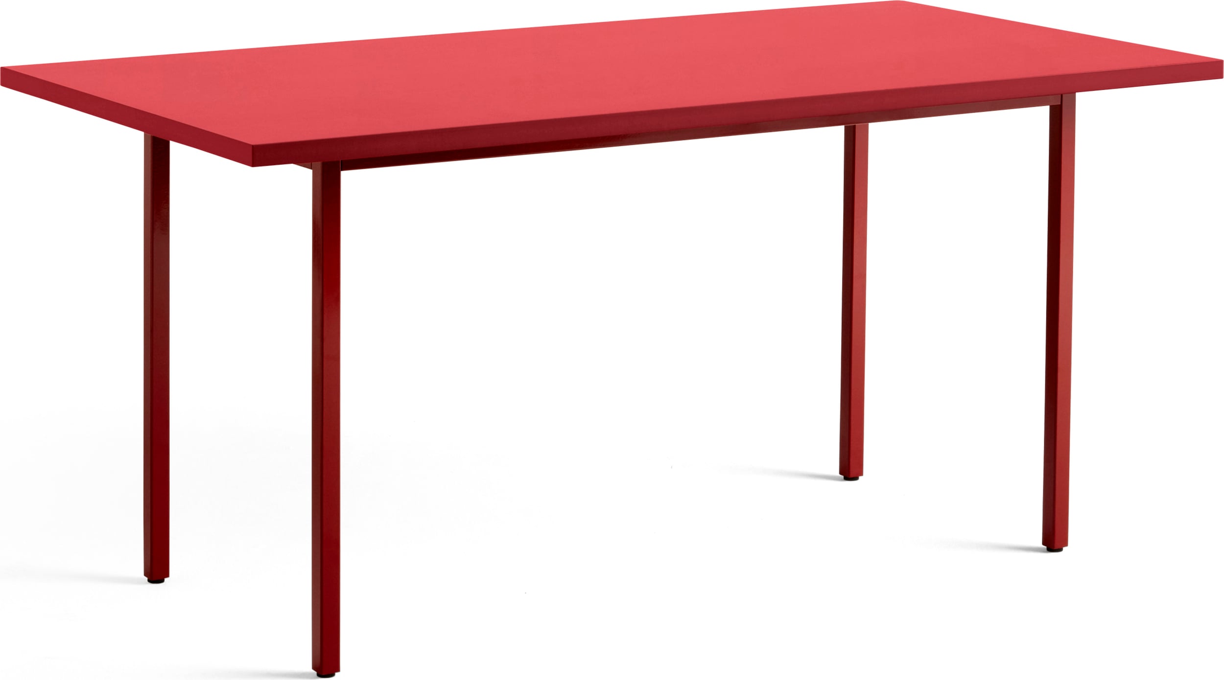Two-Colour Tisch 160 x 82 cm, rot-bordeauxrot