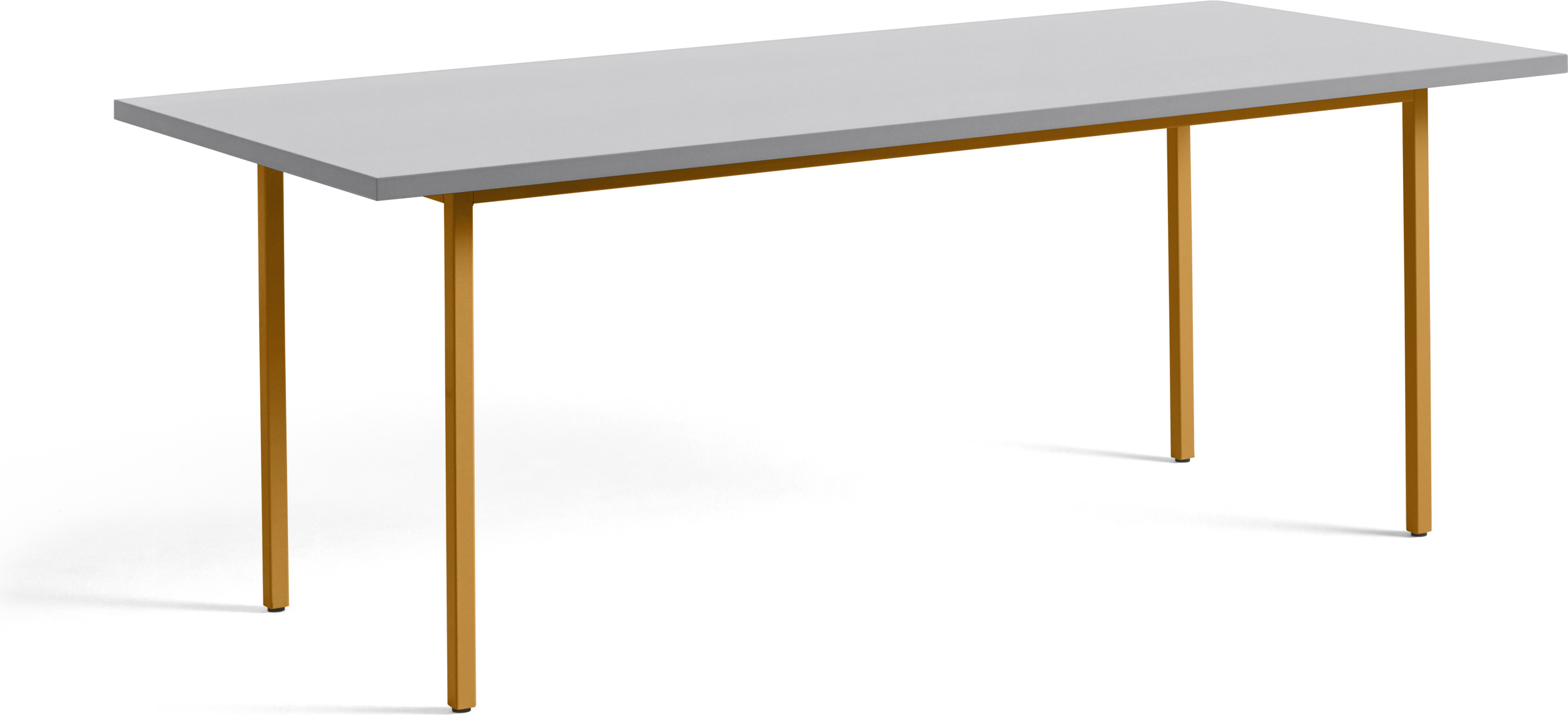 Two-Colour Tisch 200 x 90 cm, grau-orange