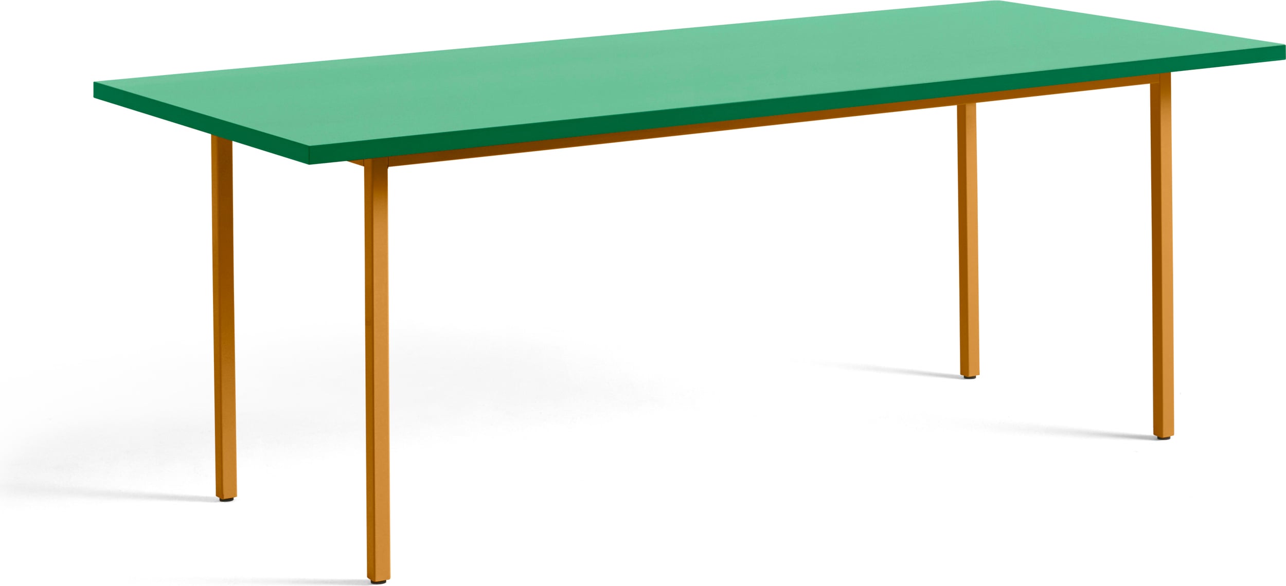 Two-Colour Tisch 200 x 90 cm, grün-orange