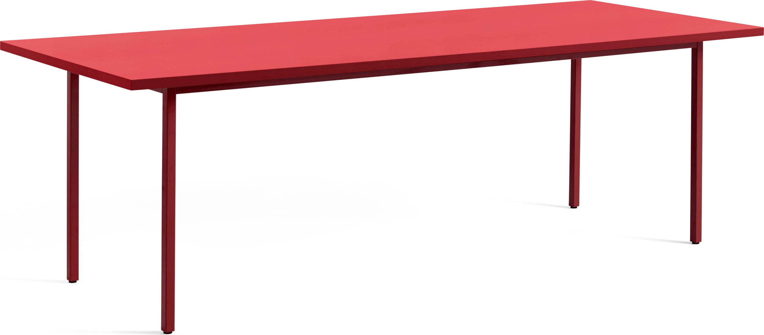 Two-Colour Tisch 240 x 90 cm, rot-bordeaux