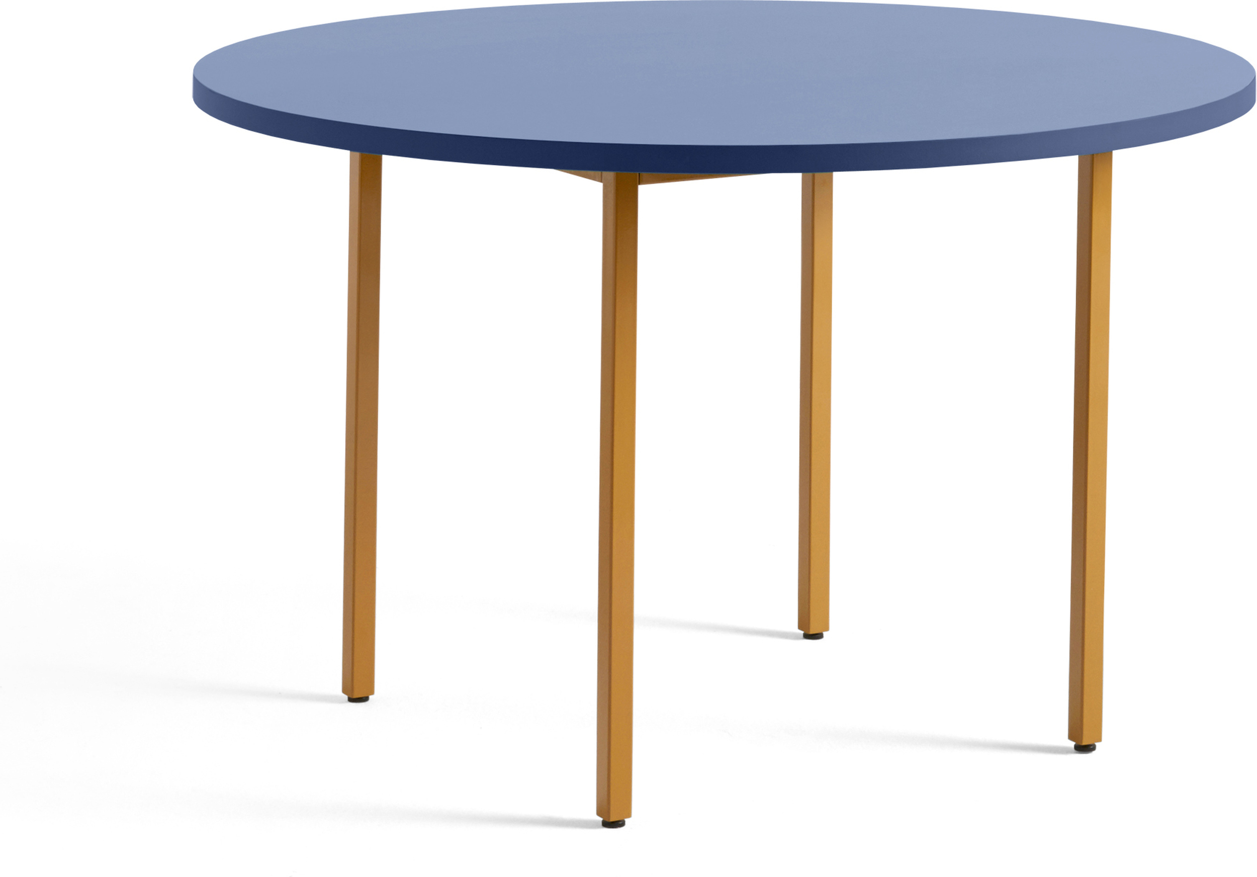 Two-Colour Tisch rund 120 x 74 cm, blau-orange