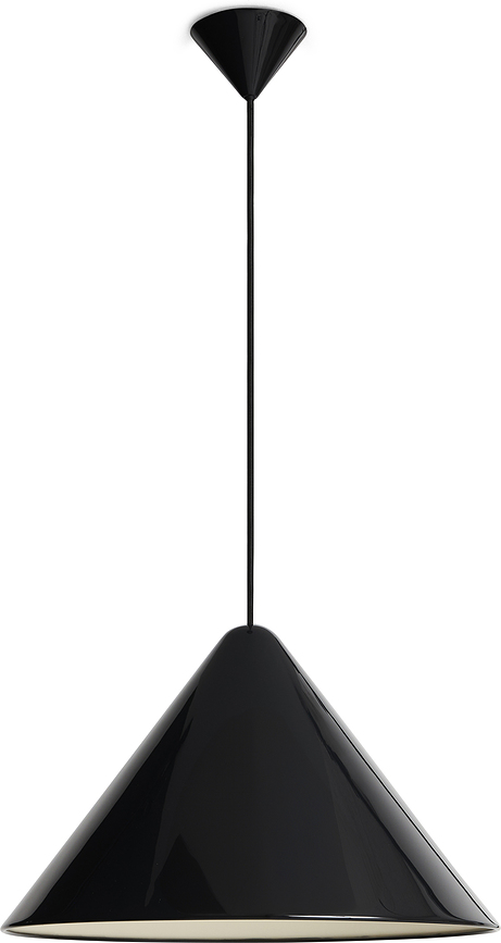 Viseča svetilka Compass 43 cm, črna