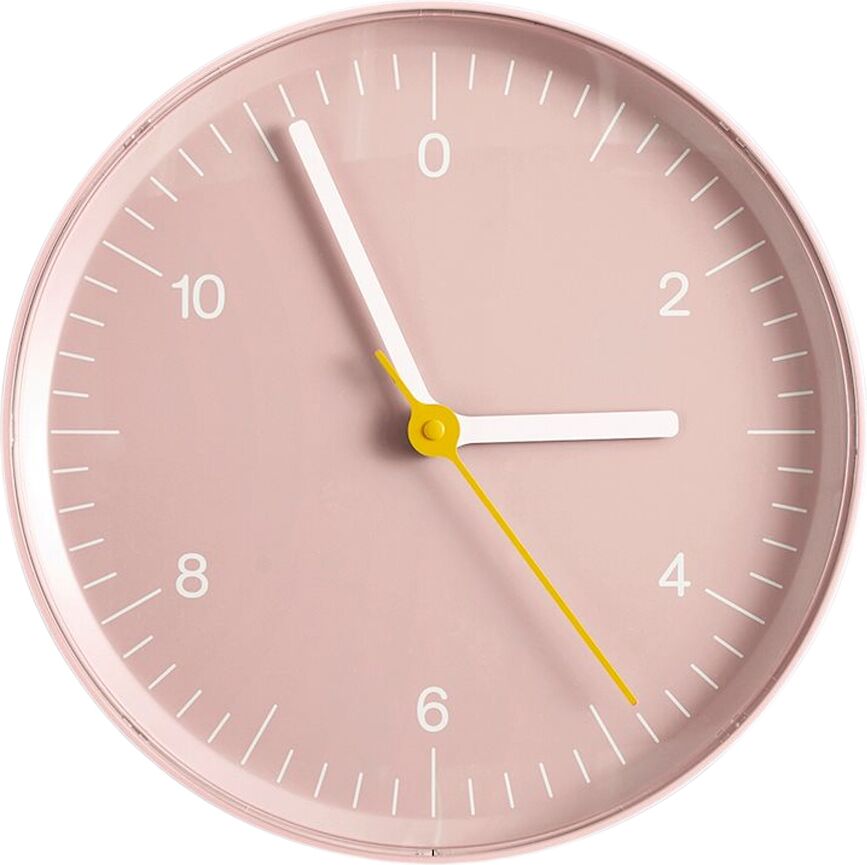 Wandklok Hay roze