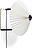 Wandlamp Matin 30 cm wit