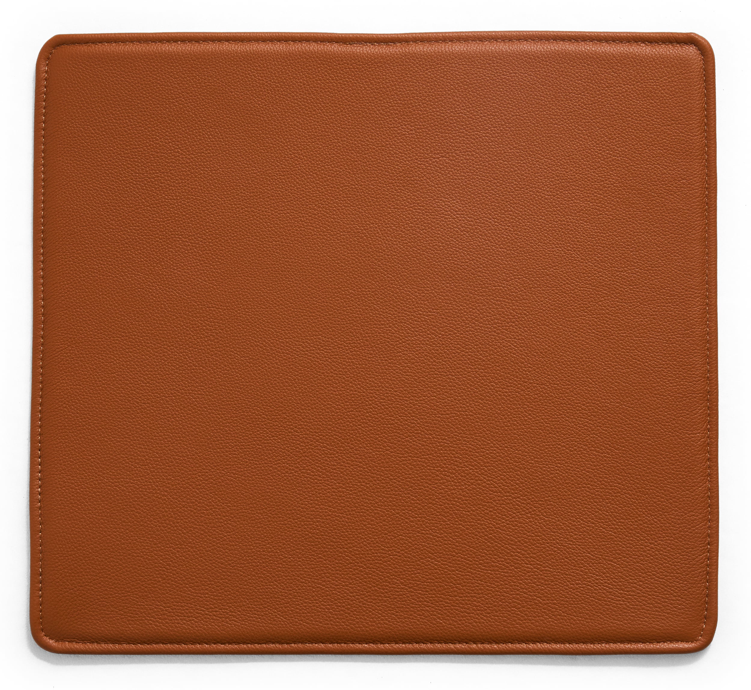 X-Line Stuhlkissen, 42,5 x 39 cm, orange, Leder