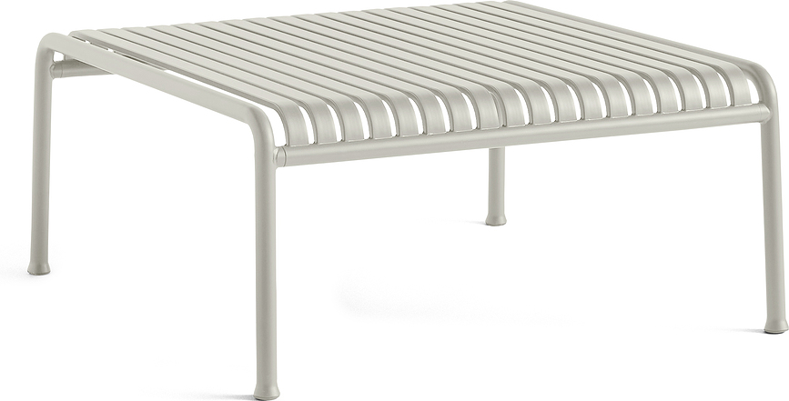 Záhradný konferenčný stolík Palissade 81,5 x 86 cm, sivý