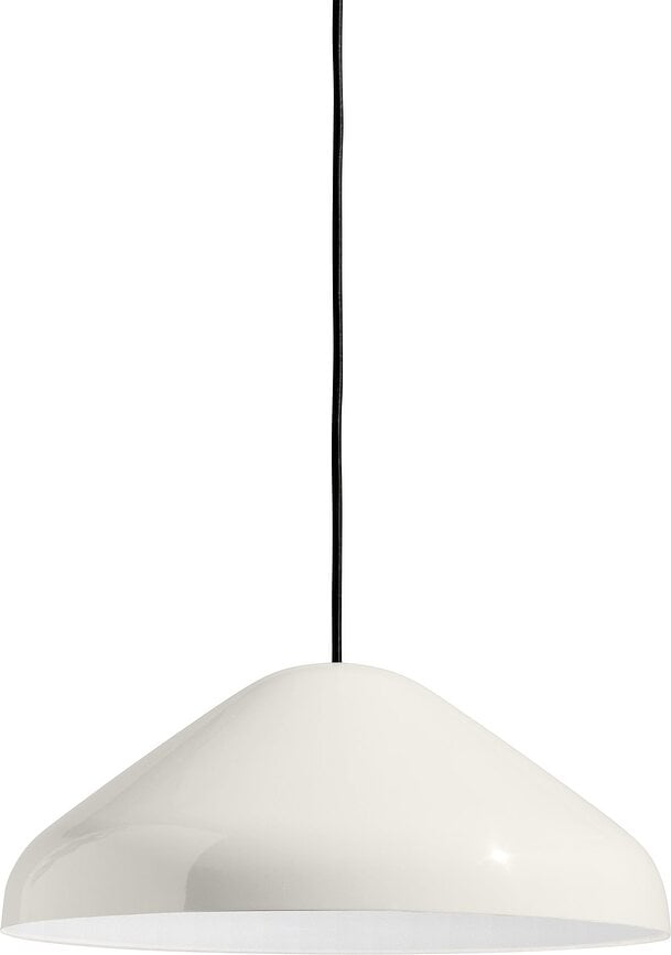 Závesná lampa Pao 35 cm krémová