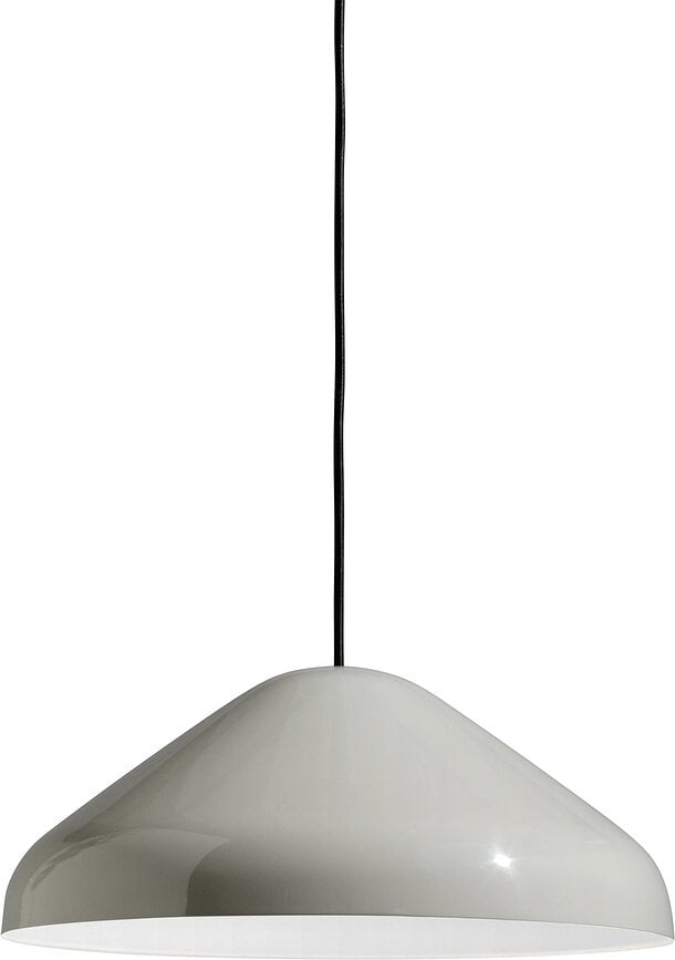 Závesná lampa Pao 35 cm sivá