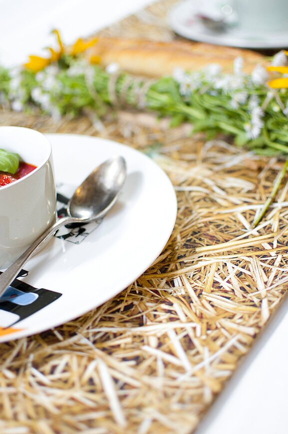 Foonka Chemin de Table, paille