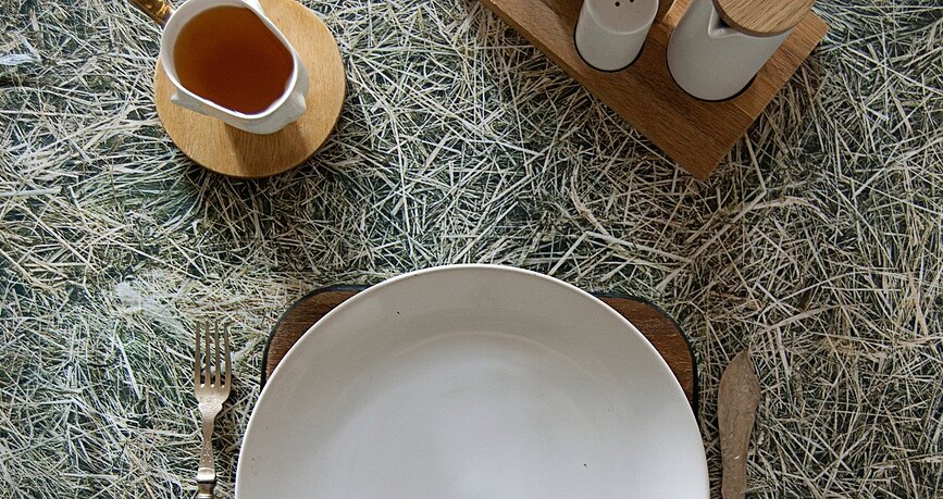 Foonka Nappe 140 x 180 cm, paille