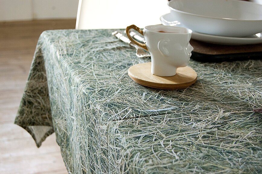 Foonka Nappe, 140 x 280 cm, motif mousse