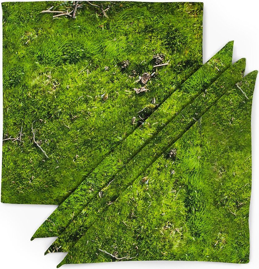 Foonka Pogrinjki, vzorec mahu, 4 kosi