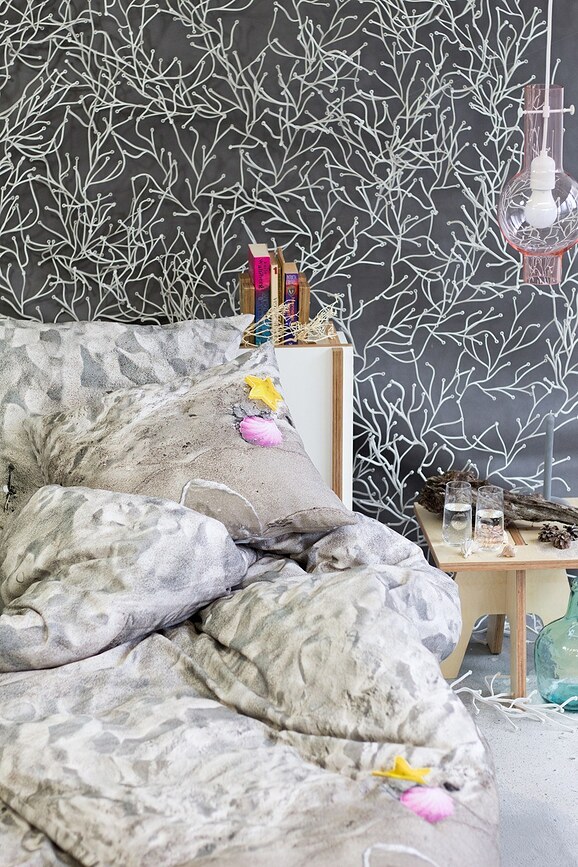 Hayka Taie d'Oreiller, 70 x 80 cm, motif plage