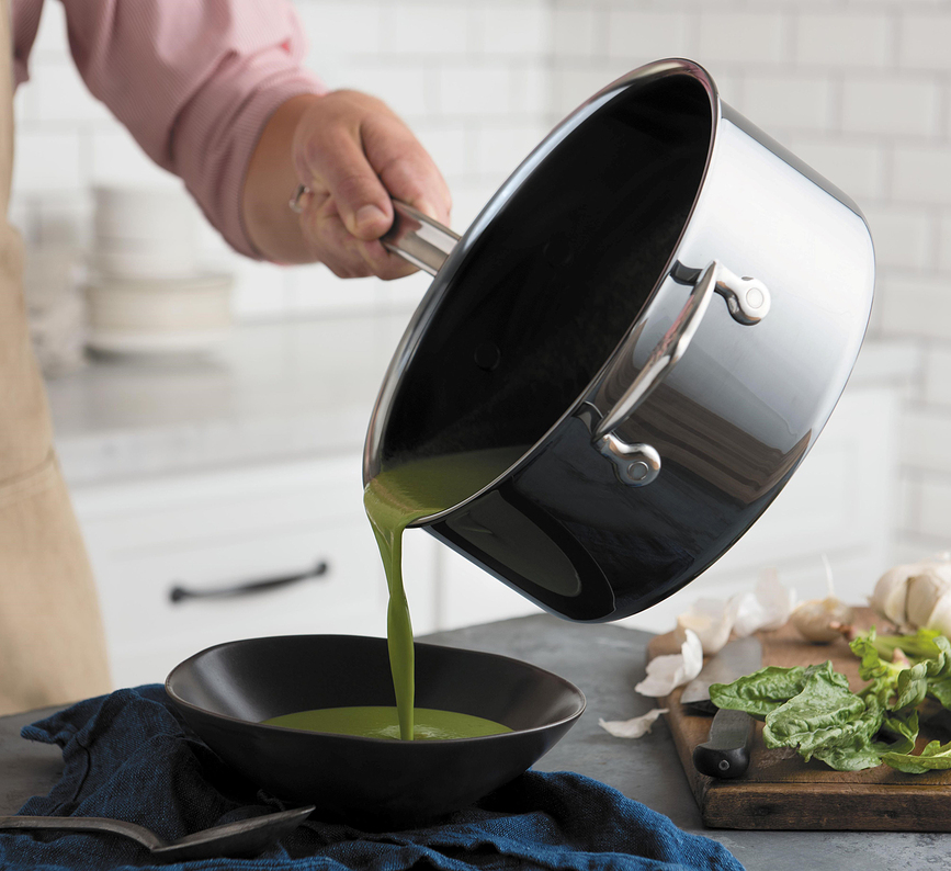 Casserole Nanobond avec poignée supplémentaire 22 cm