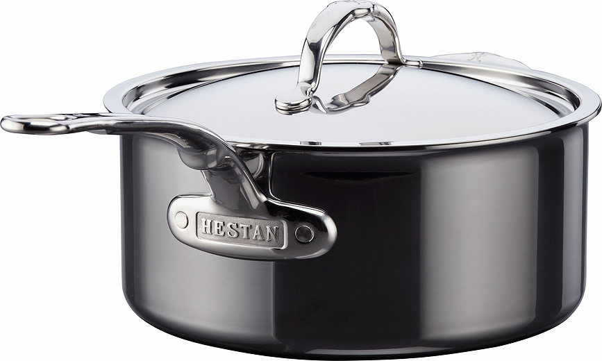 Casseruola con manico aggiuntivo Nanobond 22 cm